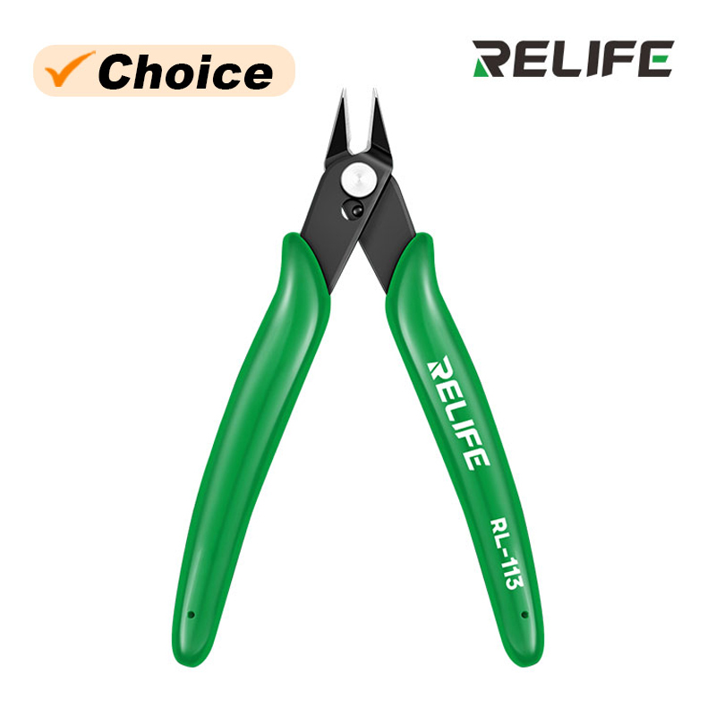 Electronics Repair Tape - RELIFE RL-113 정밀 대각선 플라이어, 미끄럼