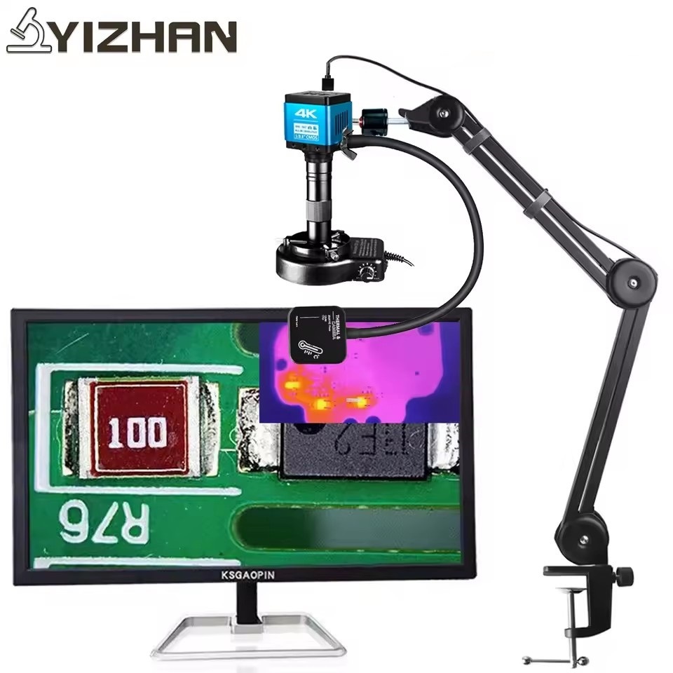 Electronics Repair Images - YIZHAN 4K 현미경 카메라 300X 렌즈