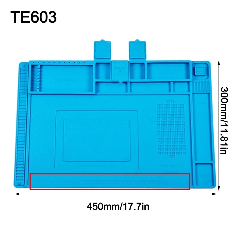 Electronics Repair Mat - 실리콘 납땜 스테이션 매트 정전기 방지