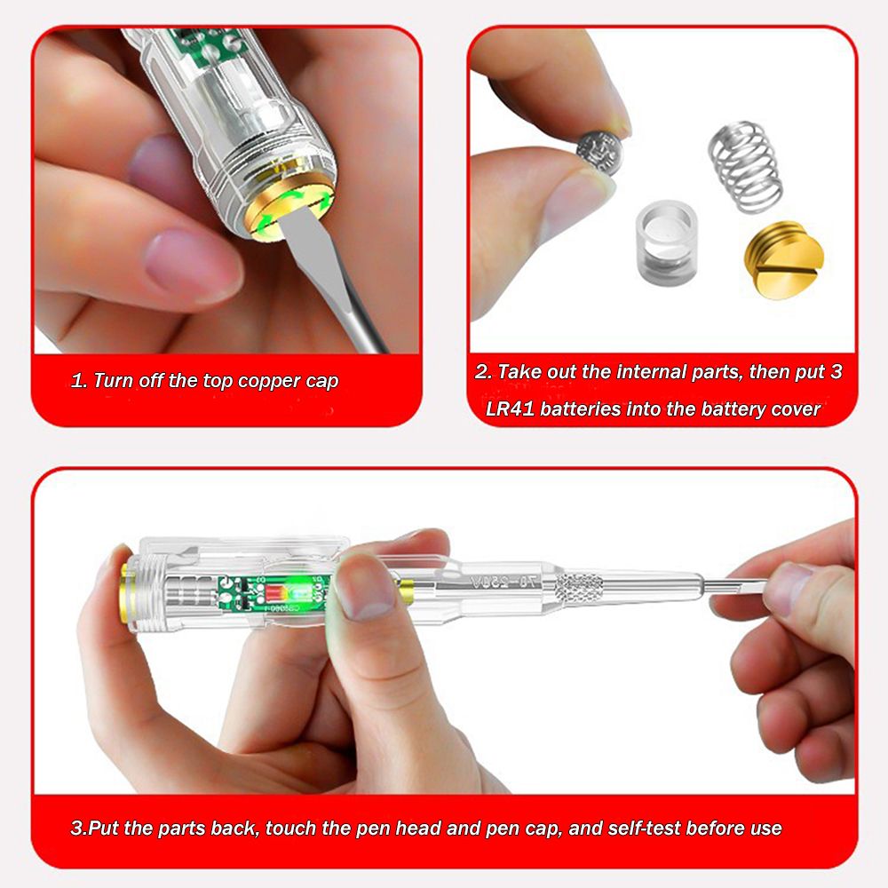온오프 테스트 테스트 펜 전기공 도구 전압 감지기 펜  - Circuit Test Pencil 리뷰 및 가격