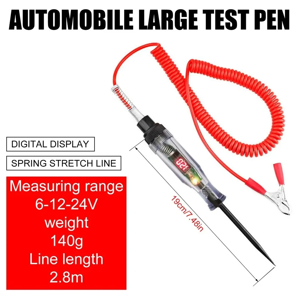 자동차 트럭 전압 회로 테스터 자동 6V 24V 도구  - Circuit Test Pencil 리뷰 및 가격