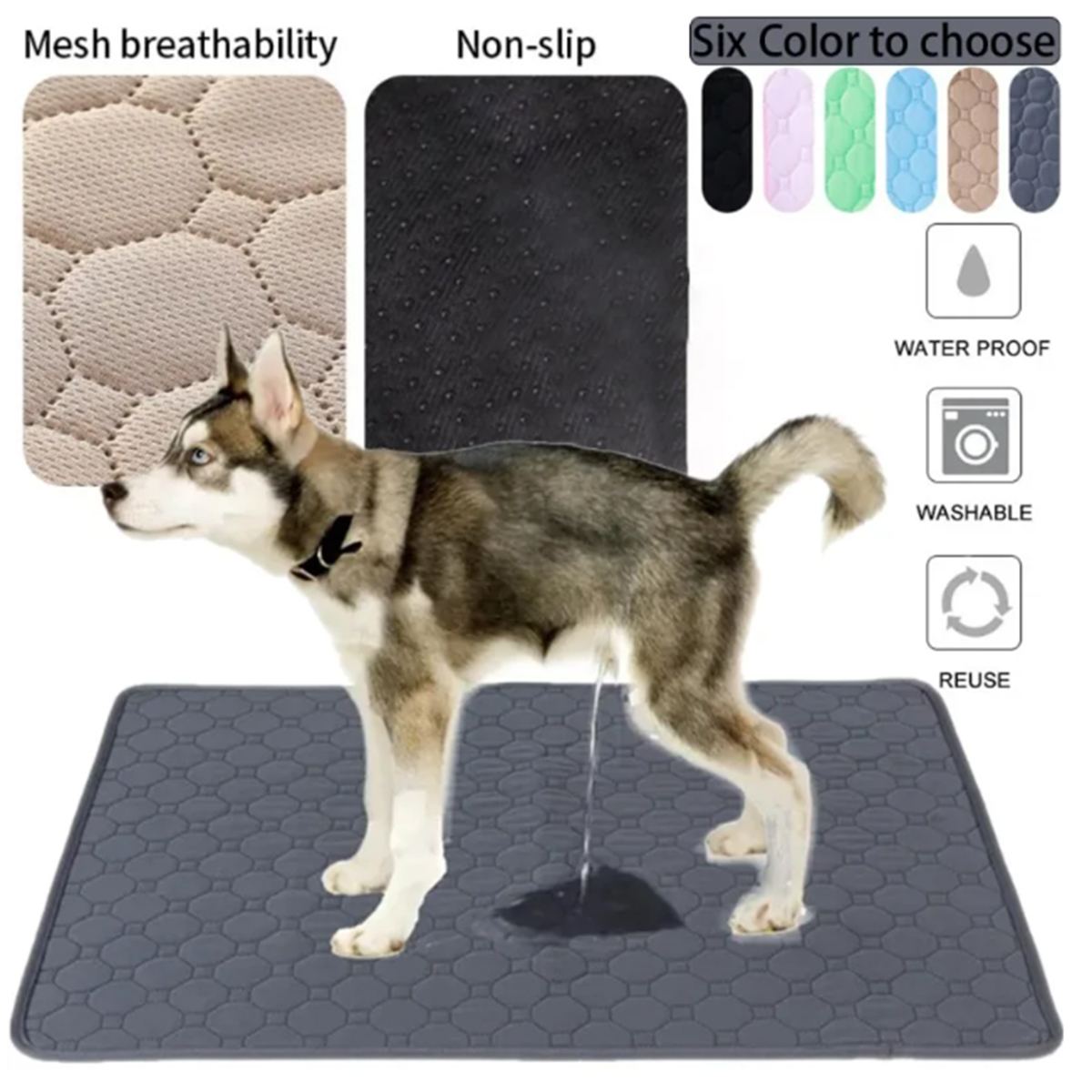 강아지 배변 패드 재사용 가능 세탁 가능 강아지 소변  - Electronics Repair Mat 리뷰 및 가격