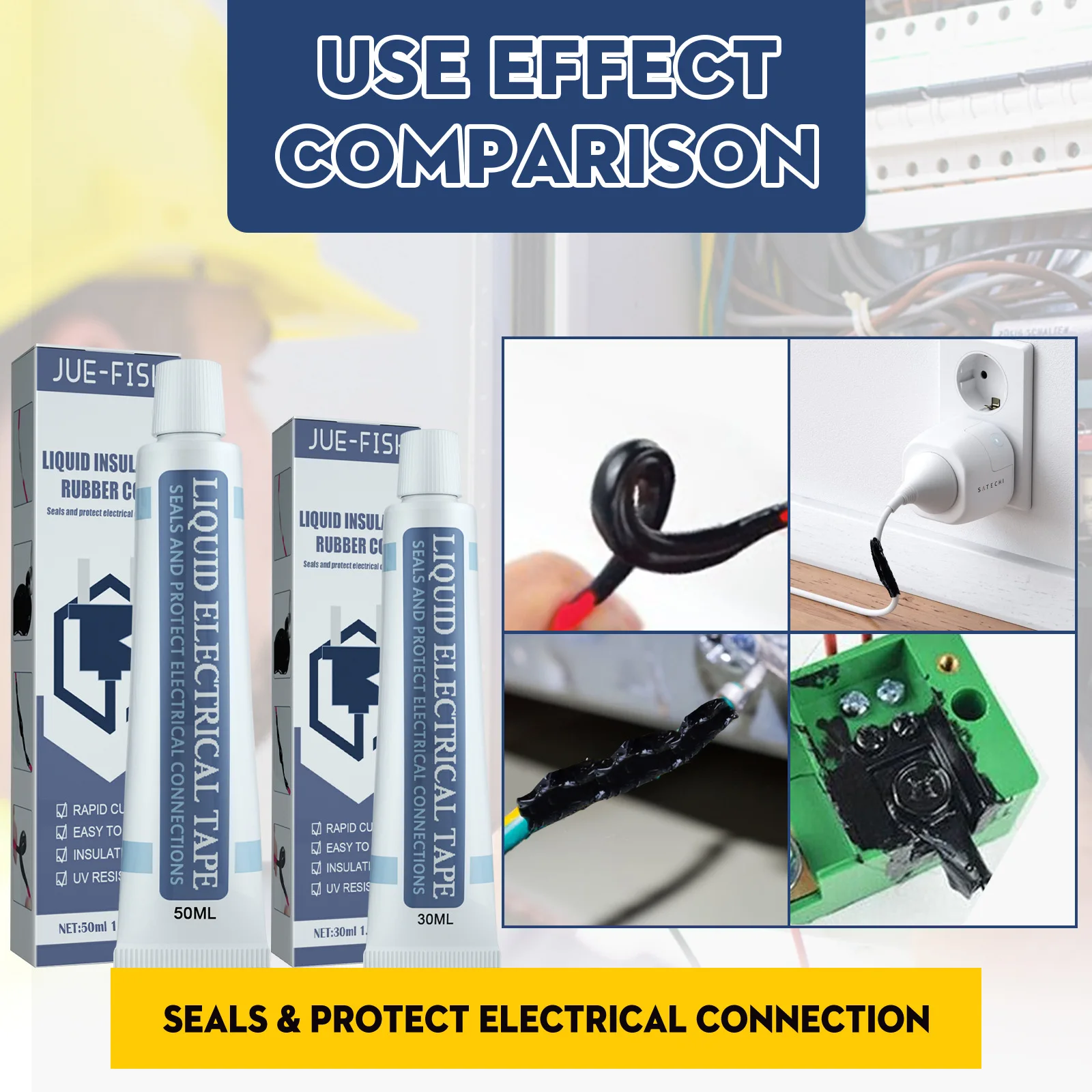 30/50ml 액체 절연 테이프 수리 고무 전기 와이어 - Electronics Repair Tape 리뷰 및 가격