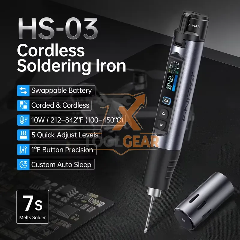 2026 핫세일* HS-03 무선 납땜 인두 키트 (F - Electronics Repairing 리뷰 및 가격