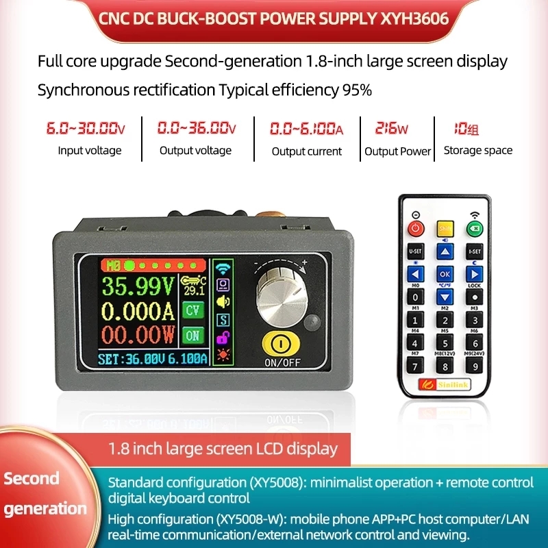 LIZAO XYH3606 DC DC 부스트 벅 컨버터, - Electronics Repair App 리뷰 및 가격
