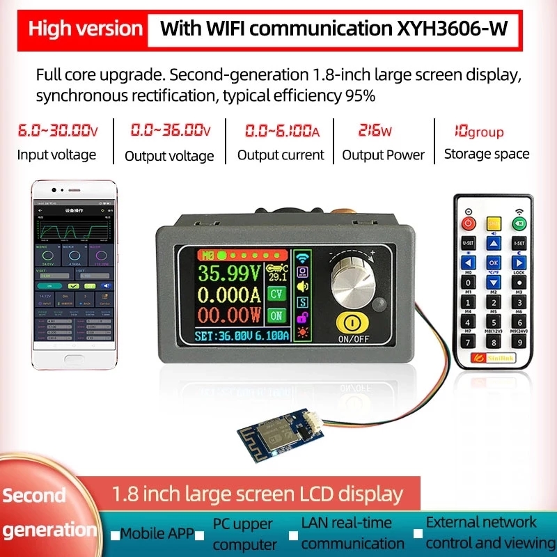 LIZAO XYH3606 DC DC 부스트 벅 컨버터, - Electronics Repair App 리뷰 및 가격