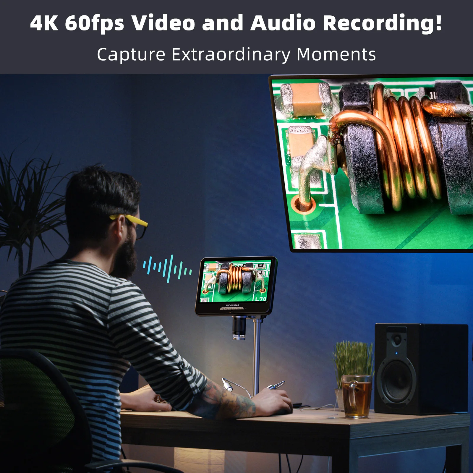 앤돈스타 AD210S-Pro 4K 60FPS 10.1인 - Electronics Repairing 리뷰 및 가격
