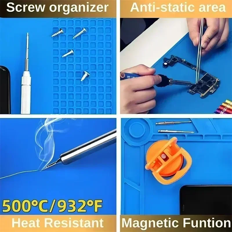 45*30CM 단열 작업 매트 납땜 스테이션 수리 패드 - Electronics Repair Mat 리뷰 및 가격