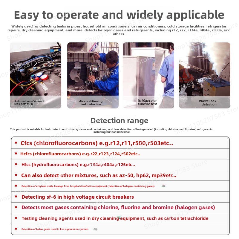 전자식 에어컨 감지기 자동차 에어컨 수리 누출 감지기  - Electronics Repairing 리뷰 및 가격