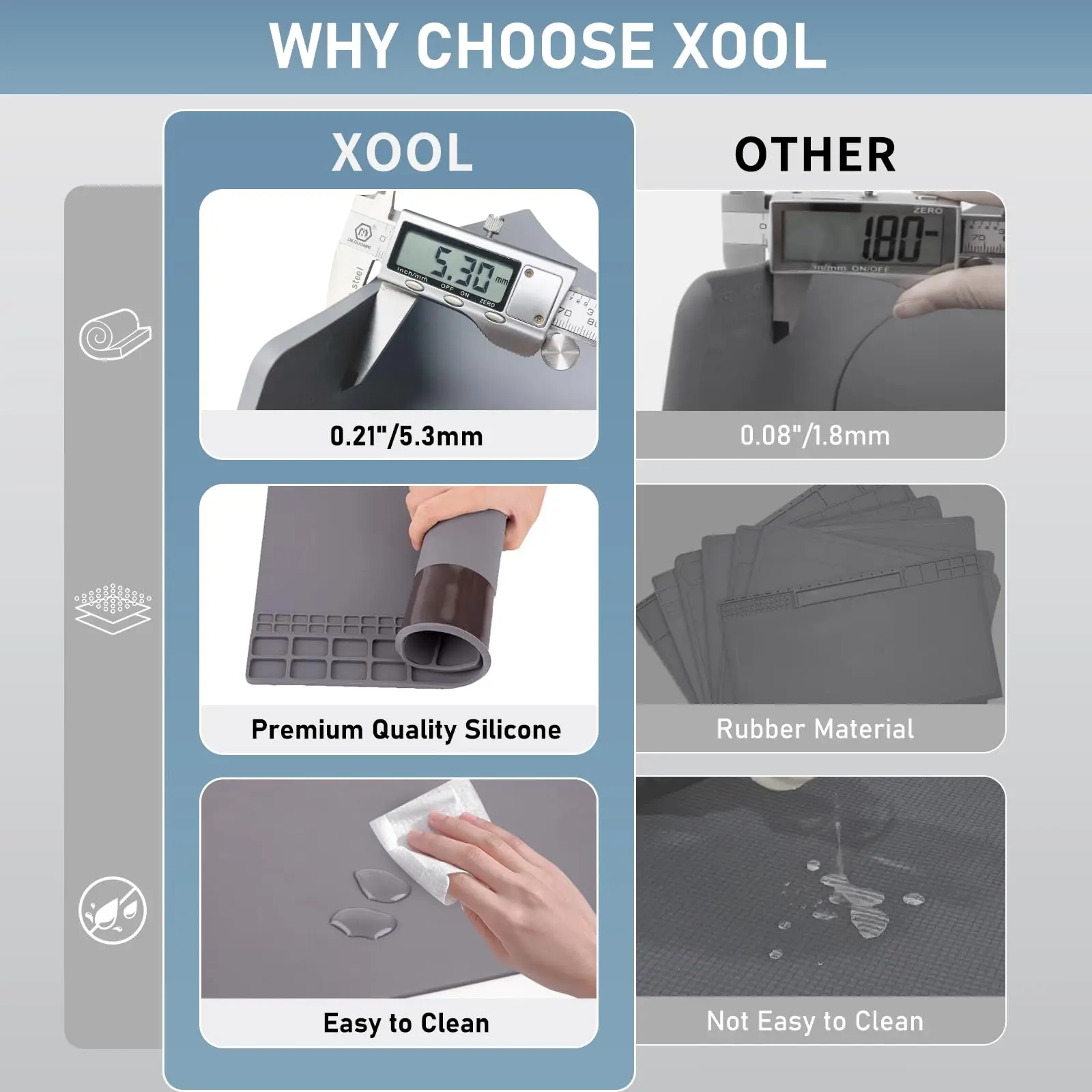 자석 실리콘 납땜 패드 500 ℃   열에 강한 다목적 - Electronics Repair Mat 리뷰 및 가격