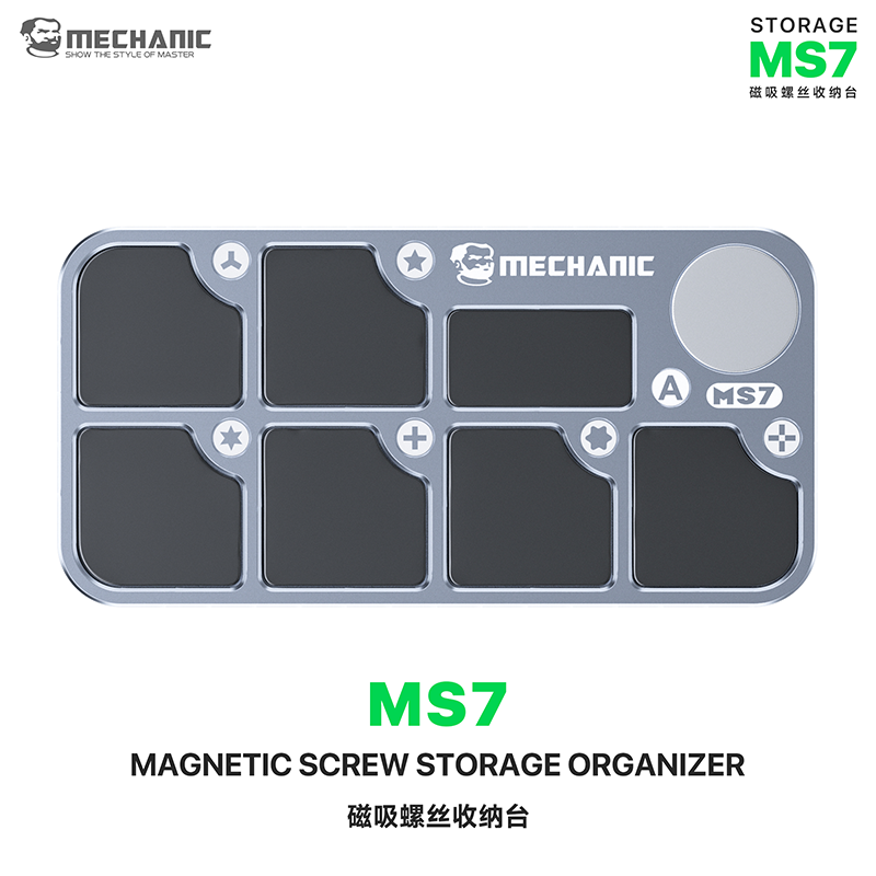 MECHANIC MS7 자석식 나사 보관함 7칸 알루미 - Electronics Repair Mat 리뷰 및 가격