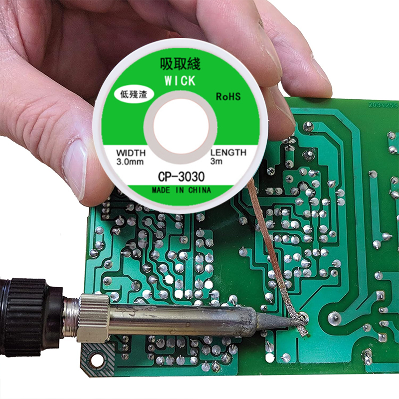 PCB 수리 및 전자 작업용 구리 납땜 제거 브레이드  - Electronics Repair Tape 리뷰 및 가격