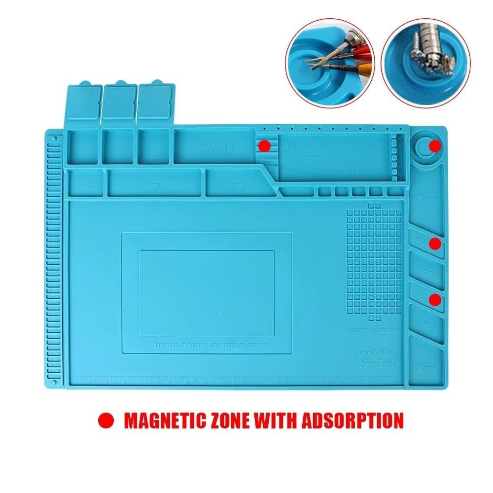 실리콘 납땜 스테이션 매트 정전기 방지 내열성 전자 수 - Electronics Repair Mat 리뷰 및 가격