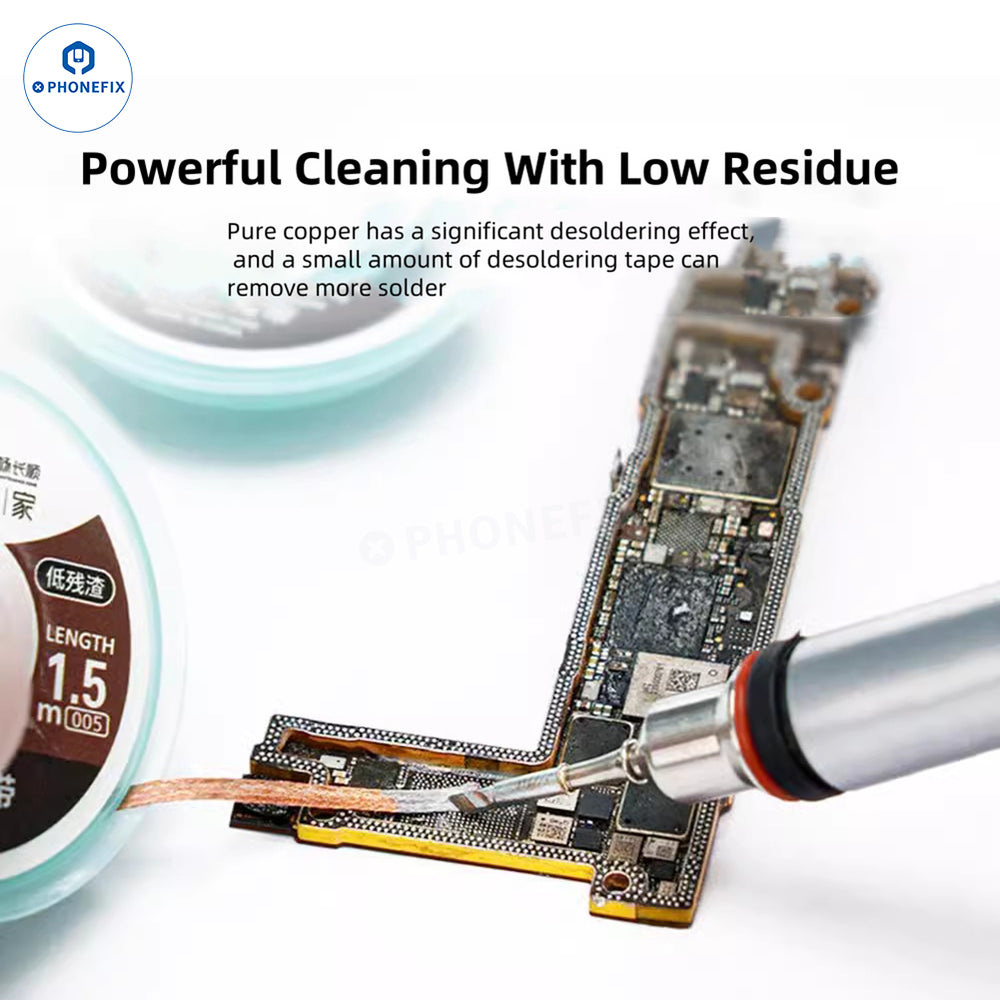 YCS 2015 디솔더링 브레이드 솔더 리무버 윅 2m - Electronics Repair Tape 리뷰 및 가격